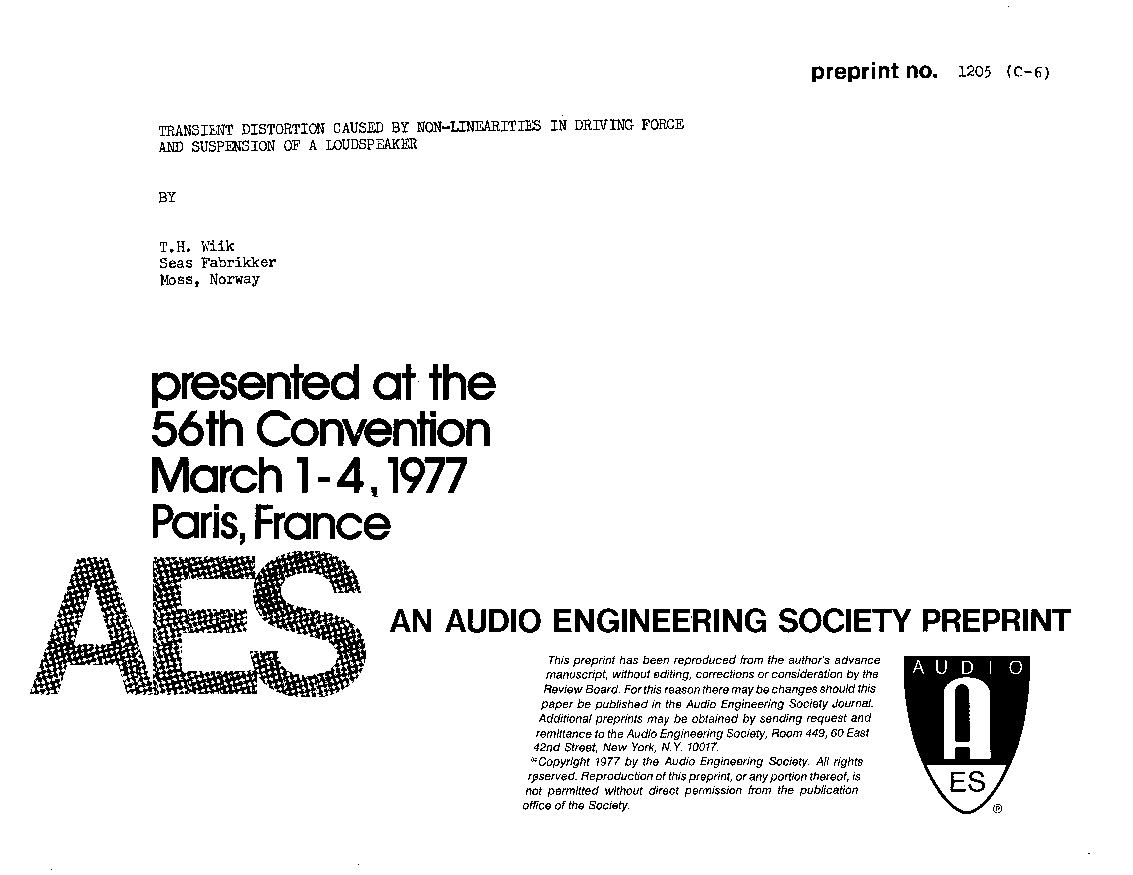 E-library page - AES
